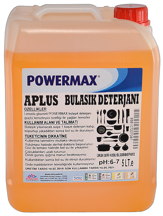 Powermax A Plus Bulak Deterjan 5 lt
