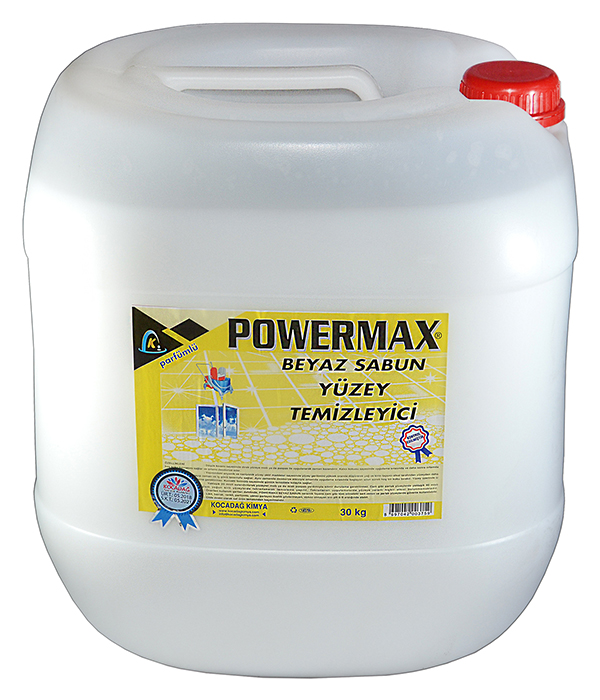Powermax Beyaz Sabun Yzey Temizleyici 30 lt