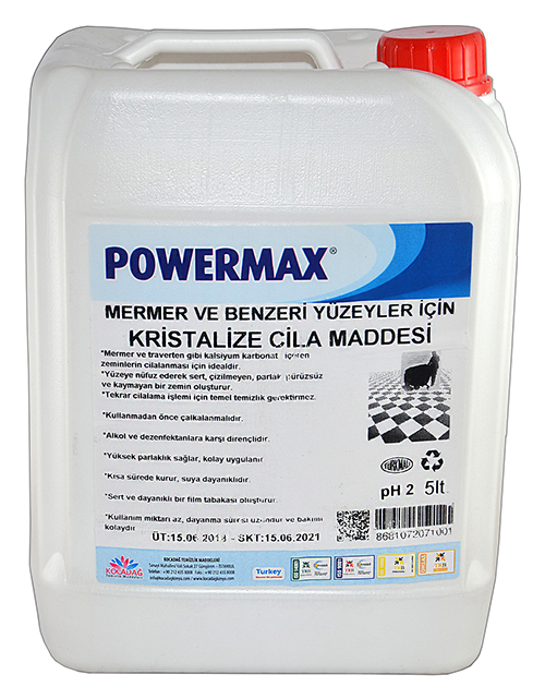 Powermax Kristalize Cila Maddesi 5 lt