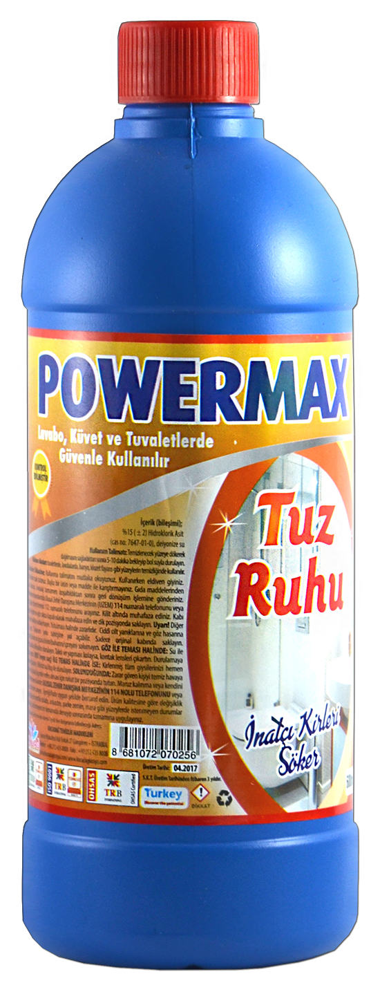 Powermax Tuz Ruhu 600 ml